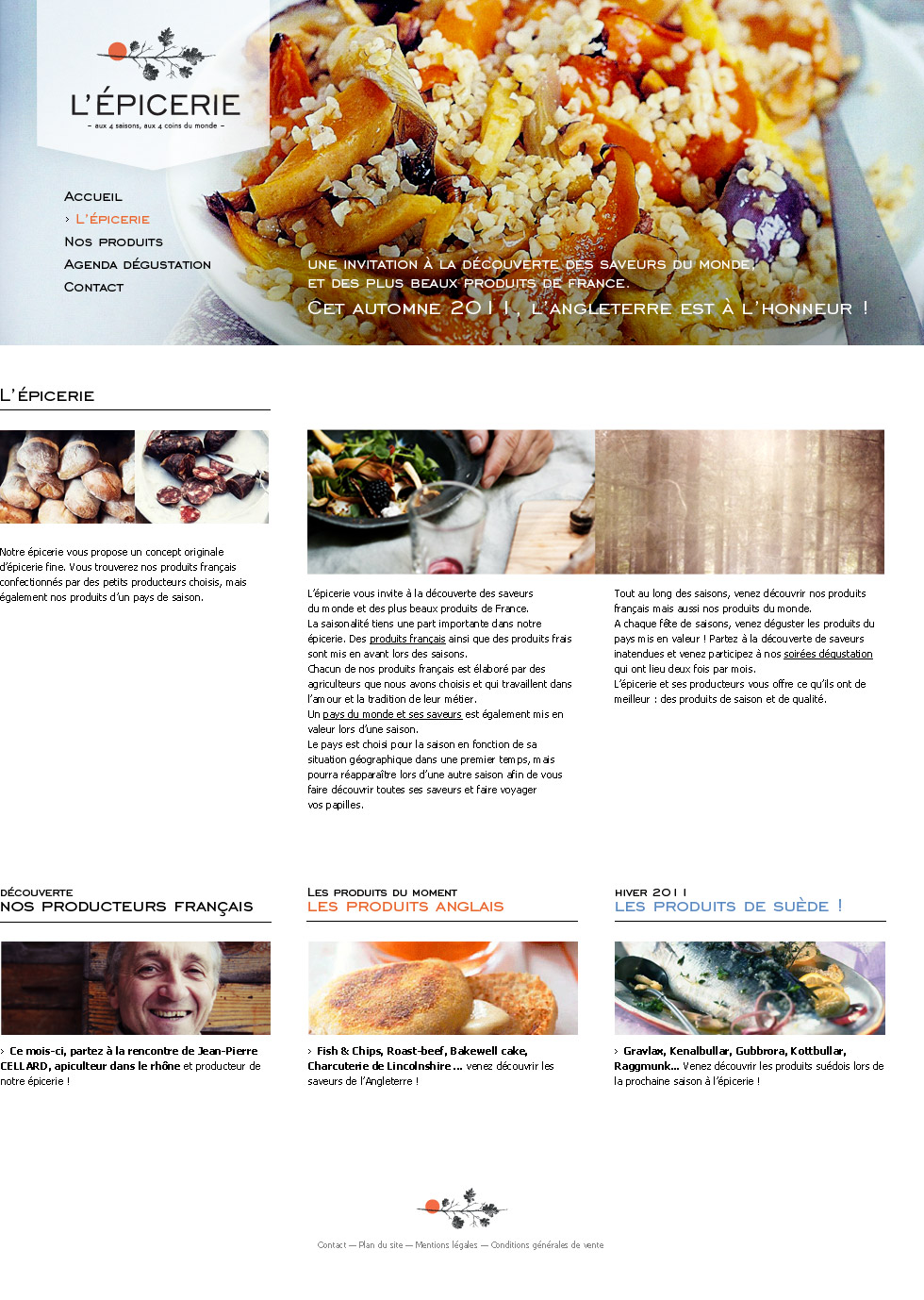 Homepage - Epicerie